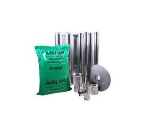 KIT INSTALACION PELLET 80MM X4MT BOSCA