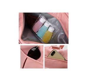Bolso Duffel Viaje Deportivo Gimnasio Fitness 35 LT Rosado