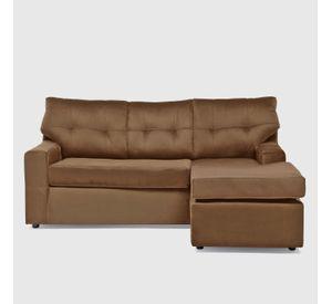 SECCIONAL ITALIA REVERSIBLE FELPA CAFE
