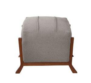 Pouf Marsella Lino Gris Claro
