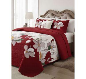 SABANA CON CUBRECAMA DE VERANO KING + 2 ALMOHADAS s74