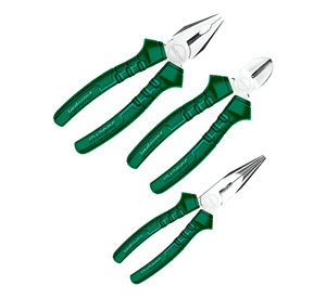 Set Juego 3 Alicates 160mm Universal Larga Diagonal Jadever