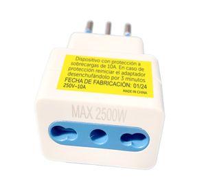 Enchufe Adaptador Bipaso Macrotel 10/16 2500w