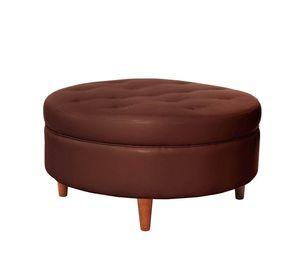 Pouf Paris Pu Chocolate