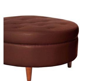 Pouf Paris Pu Chocolate