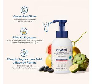 Limpiador Mamaderas Frutas Y Verduras Aiwibi 480 Ml