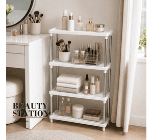 Organizador Multifuncional 4 Niveles Plastico y Metal Para Baño 171