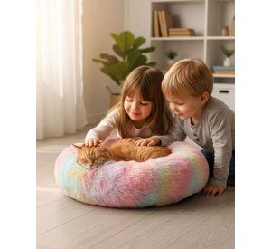 Cama Acolchada de Alta Densidad para tus mascotas 50 cm multicolor