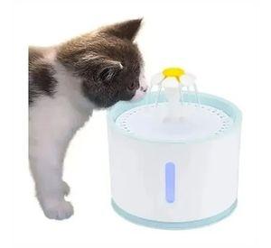 Fuente de agua Para Mascotas 2.4l (80 Oz) - Blanco