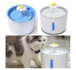 Fuente de agua Para Mascotas 2.4l (80 Oz) - Blanco