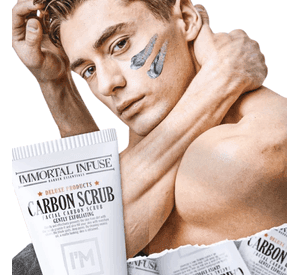 IMMORTAL NYC Mascarilla Carbon Scrub Facial Exfoliante 150Ml