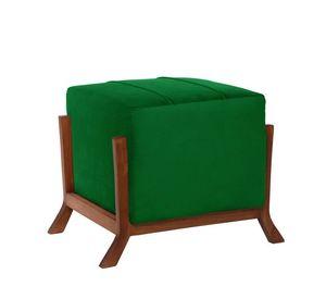 Pouf Marsella Tela Velvet Verde