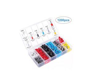 Set alicate crimpador + 1200 terminales alicates crimpadora