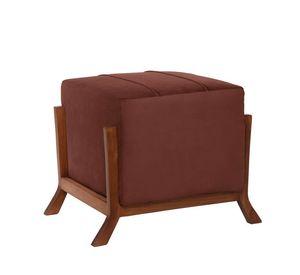 Pouf Marsella  Tela Velvet Chocolate