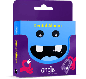 Angie Álbum Dental Premium Azul
