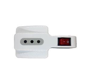 Enchufe Adaptador Triple Con Switch Macrotel - Sello Sec
