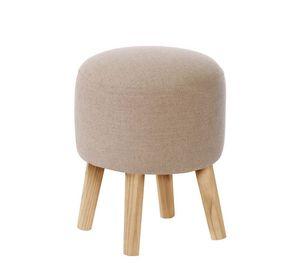 Pouf Nantes Lino Natural