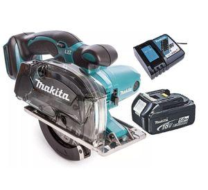 Sierra Metal 18v Inalámbrica 136mm 5-38 Makita (5 Ah)