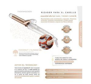 ONDULADOR DE PELO COCONUT RGSTD-N 25 MM