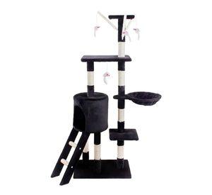 Rascador Tipo Árbol Para Gatos - 5 Niveles Interactivo