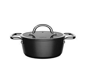Batería de cocina 6 Piezas Aluminio Forjado Black