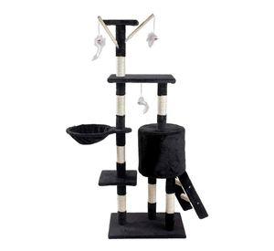 Rascador Tipo Árbol Para Gatos - 5 Niveles Interactivo