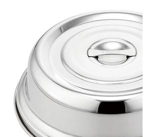 Tapa Cubre Plato 26 5 Cm Acero