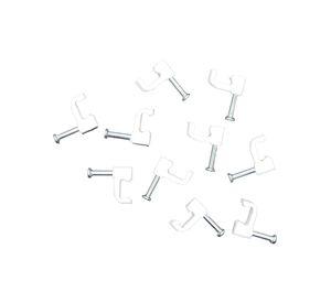 Grampas Cable Caleco 2x1mm Blanca Macrotel