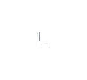 Grampas Cable Caleco 2x1mm Blanca Macrotel