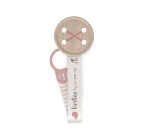Broche Cinta Button Birdies Beige