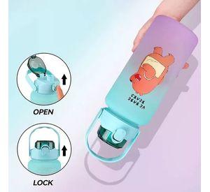 Pack 2 Botellas Agua Motivacional De 2 Litros Y 900ml