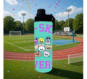 BOTELLA ALUMINIO 750 ML SKZOO MASCOTAS STRAY