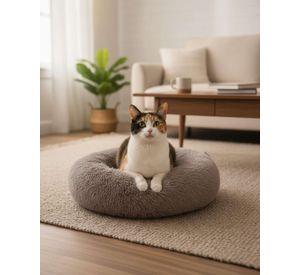 Cama Acolchada de Alta Densidad para tus mascotas 50 cm beige