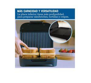 Sandwichera Oster® Compacta Con Platos Hondo Ckstsm400 Negro