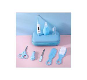 Set Cuidados Manicure Bebés 8 Piezas Celeste