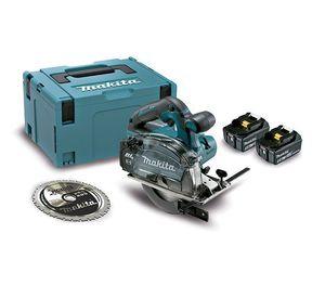 Cortador de metal con depósito 150mm 18V Makita DCS553RTJ