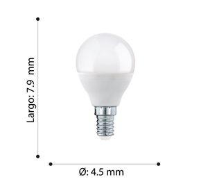 AMP 5W E14 P45 LED BLANCA DM47 4000K 470lm Cod.12262
