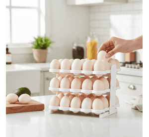 Bandeja Organizador De Huevos 60 Piezas Universal Plegable