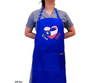 Pechera I love Chile Azul