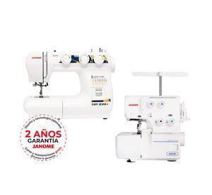Pack Maq de Coser Easy Jeans plus Maq Overlock 8002D