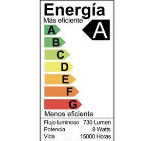 Ampolleta Led Bola A60 8w Luz Cálida E27 Dimeable