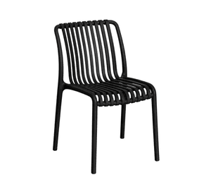 Silla France Negra de Polipropileno – Diseño Moderno y Alta Resistencia