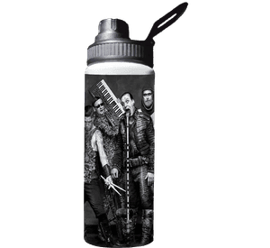 BOTELLA DE AGUA ESTAMPADA DE Rammstein ROCK 1 REGALO 850ML