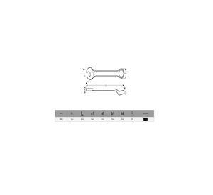 LLAVE PUNTA CORONA 1952M 25MM