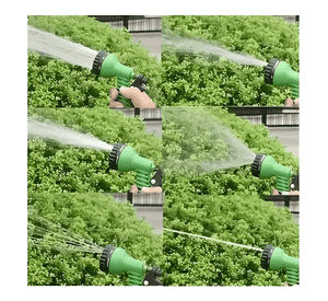 Manguera 30 mts espiral expandible casa jardin Verde #2