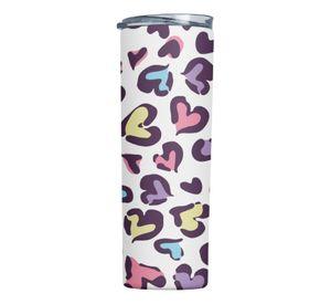 Termo Botella Térmica Acero Inoxidable 600 ml Corazón