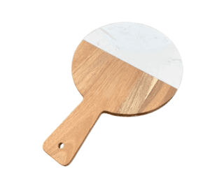 Tabla picoteo madera piedra
