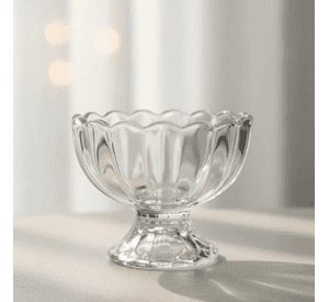 Set 6 Copa De Vidrio Para Postre O Helado 100ml