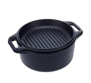 Combo Cooker de Hierro Fundido Precurado 5.7 L