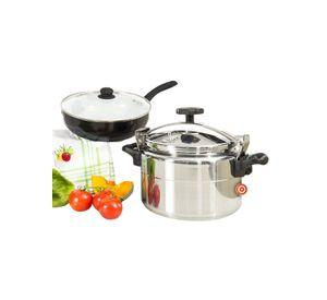 Olla A Presión Línea Fast Cook De 9 Litros Marca Doral